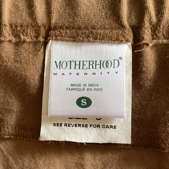 Motherhood Maternity Size Small Brown Black Patterned Bohemian Full Skirt 4997 - Picture 7 of 9